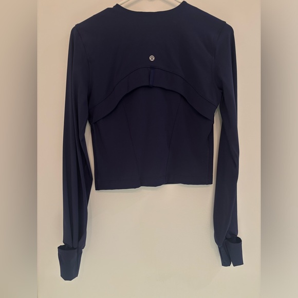 ‼️SOLD‼️Lululemon Define Cropped Jacket *Luxtreme - Picture 3 of 6